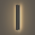 Brilagi - Applique murale d'extérieur LINEAR LED/12W/230V 3000K IP65 50 cm noire