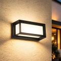 Brilagi - Applique murale d'extérieur PARKER 1xE27/60W/230V noire IP44