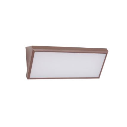 Brilagi - Applique murale extérieure LED TRIANGLE LED/42W/230V 3000/4000/6500K marron IP65