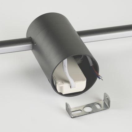 Brilagi - Applique murale d'extérieur AURA LED/20W/230V 4000K IP54 97 cm anthracite