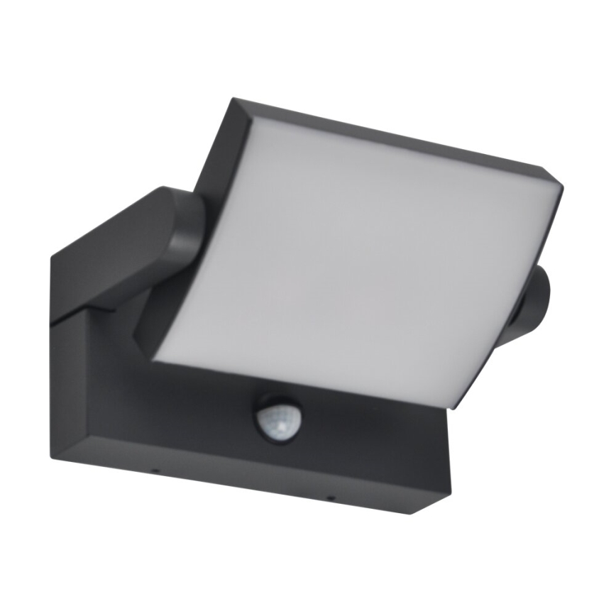 Brilagi- Applique murale extérieure avec détecteur ANKLE LED/18W/230V 3000K IP65 anthracite