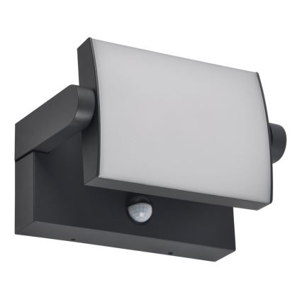 Brilagi- Applique murale extérieure avec détecteur ANKLE LED/18W/230V 3000K IP65 anthracite