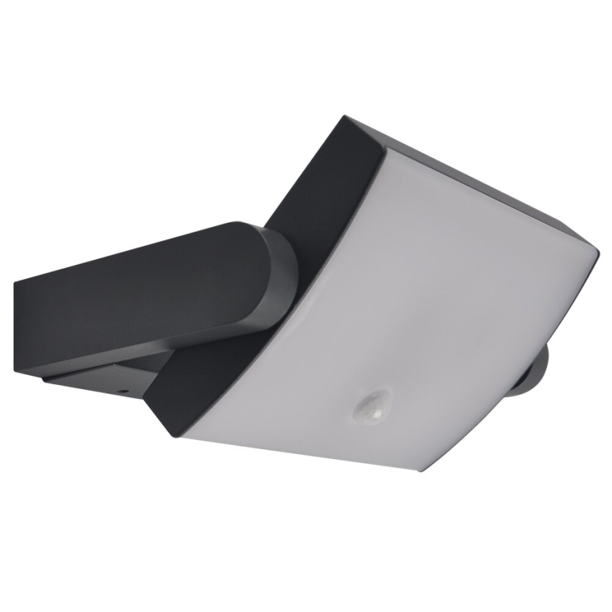 Brilagi - Applique murale extérieure avec détecteur ANKLE LED/18W/230V 3000K IP65 anthracite
