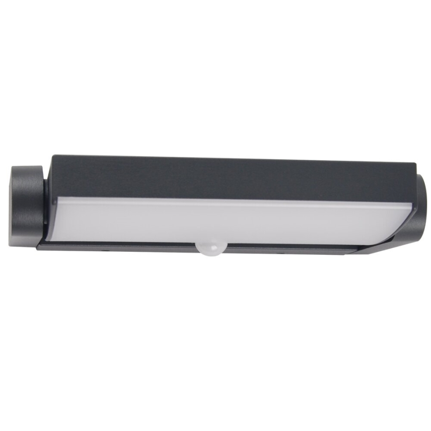 Brilagi - Applique murale extérieure avec détecteur ANKLE LED/18W/230V 3000K IP65 anthracite