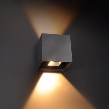 Brilagi - Applique murale extérieure CUBE LED/6W/230V IP54