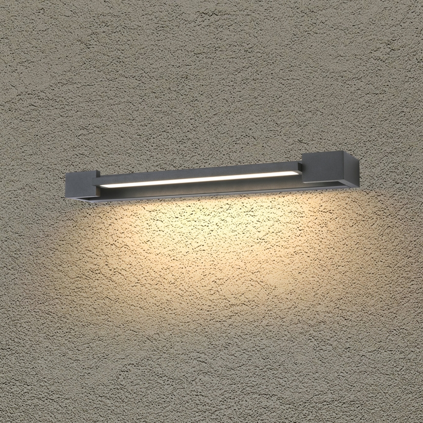 Brilagi - Applique murale d'extérieur LED AQUA LINE LED/12W/230V 45 cm IP44 anthracite IRC 90