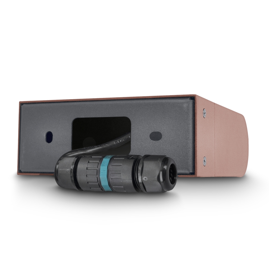 Brilagi - Applique murale extérieure LED CROTONE LED/7W/230V, marron, IP54