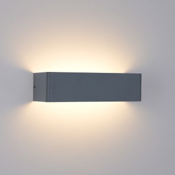 Brilagi - Applique murale extérieure LED DONNANI LED/12W/230V anthracite IP44