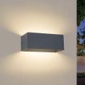 Brilagi - Applique murale extérieure LED DONNANI LED/7W/230V 20 cm anthracite IP44