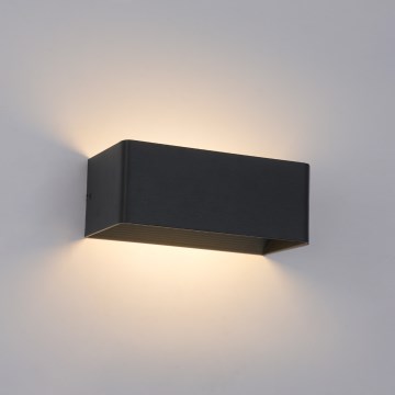 Brilagi - Applique murale extérieure LED DONNANI LED/7W/230V noire IP44