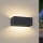 Brilagi - Applique murale extérieure LED DONNANI LED/7W/230V noire IP44