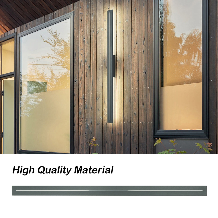 Brilagi - Applique murale d'extérieur LED LINEO LED/24W/230V 4000K IP65 100 cm anthracite