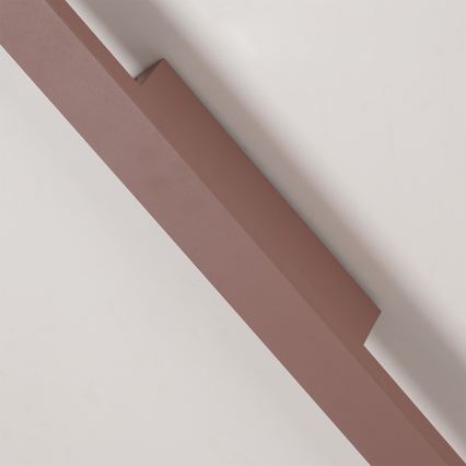 Brilagi - Applique murale d'extérieur LUNA LED/24W/230V 3000K IP65 100 cm marron IRC 90