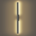 Brilagi - Applique murale extérieure LED LUNA/24W/230V 3000K IP65 100 cm anthracite IRC 90