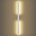 Brilagi - Applique murale extérieure LED LUNA 24W/230V 3000K IP65 100 cm blanche IRC 90