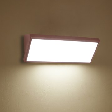 Brilagi - Applique murale extérieure LED TRIANGLE LED/42W/230V 3000/4000/6500K marron IP65