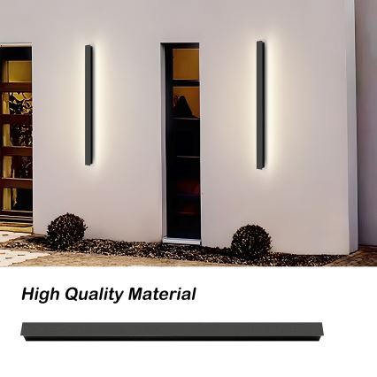 Brilagi - Applique murale d'extérieur LINEAR LED/22W/230V 4000K IP65 100 cm noire