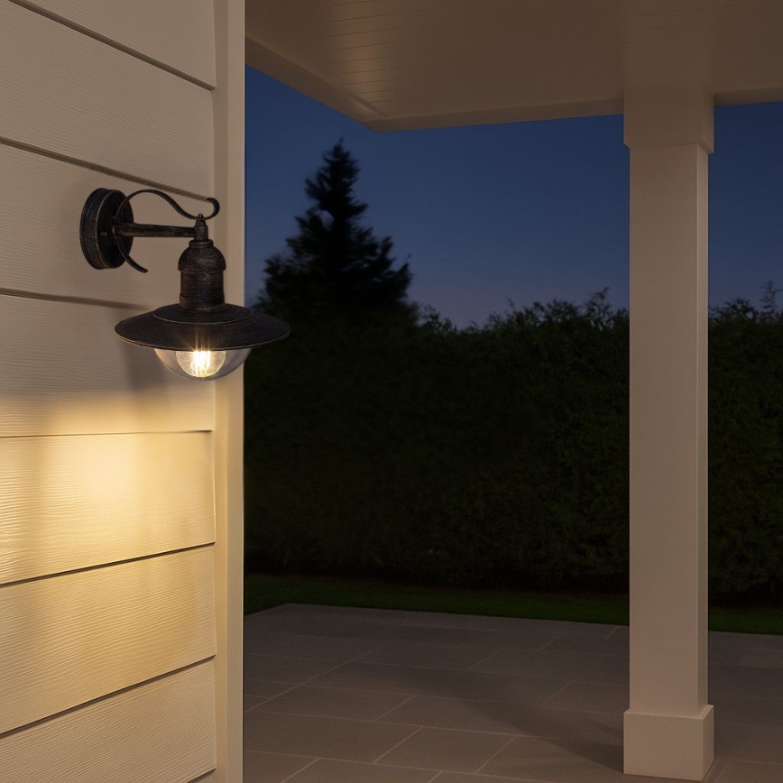 Brilagi - Applique murale extérieure MOLDE 1xE27/60W/230V IP44 bronze/patiné