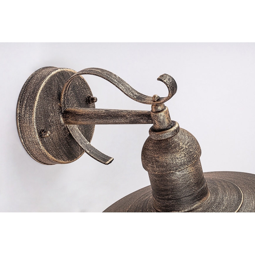 Brilagi - Applique murale extérieure MOLDE 1xE27/60W/230V IP44 bronze/patiné