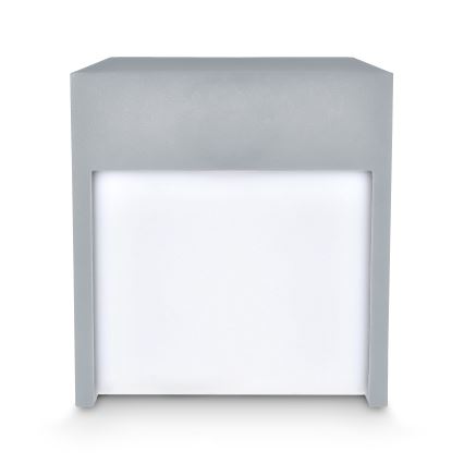 Brilagi - Applique murale extérieure TERNI LED/12W/230V gris IP44