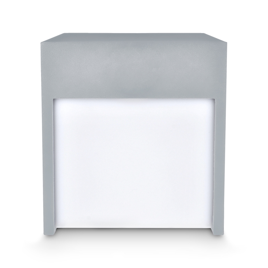 Brilagi - Applique murale extérieure TERNI LED/12W/230V gris IP44