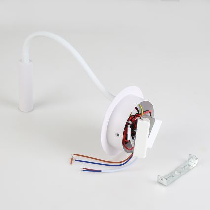 Brilagi - Applique murale flexible avec port USB MAYA LED/3W/230V 4000K blanc