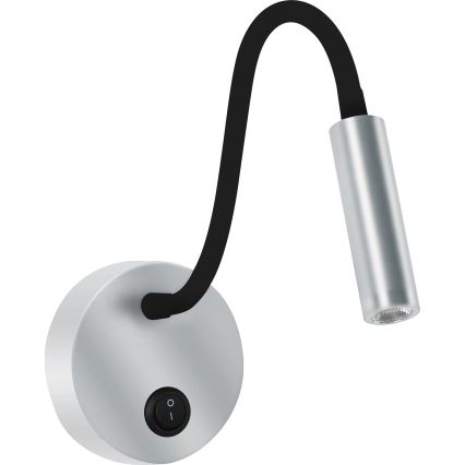 Brilagi - Applique murale flexible MAYA LED/3W/230V 4000K argent