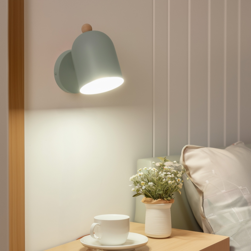 Brilagi - Applique murale GALLION 1xE27/15W/230V verte