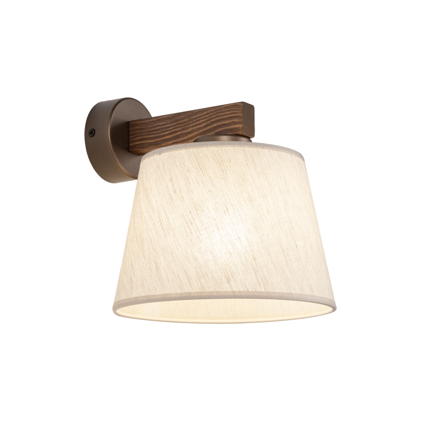 Brilagi - Applique murale LATTE 1xE27/60W/230V pin/beige