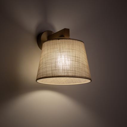 Brilagi - Applique murale LATTE SABIA 1xE27/60W/230V pin/beige