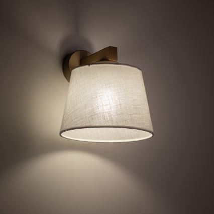 Brilagi - Applique murale LATTE SABIA 1xE27/60W/230V pin/blanc