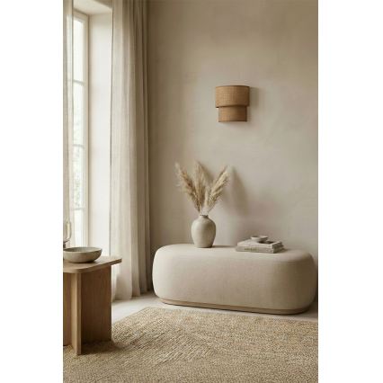 Brilagi - Applique murale LED BOHO ECO 1xE27/10W/230V beige