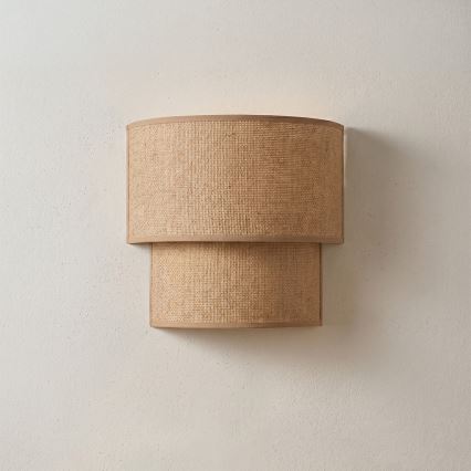 Brilagi - Applique murale LED BOHO ECO 1xE27/10W/230V beige