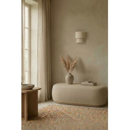 Brilagi - Applique murale LED BOHO ECO 1xE27/10W/230V crème