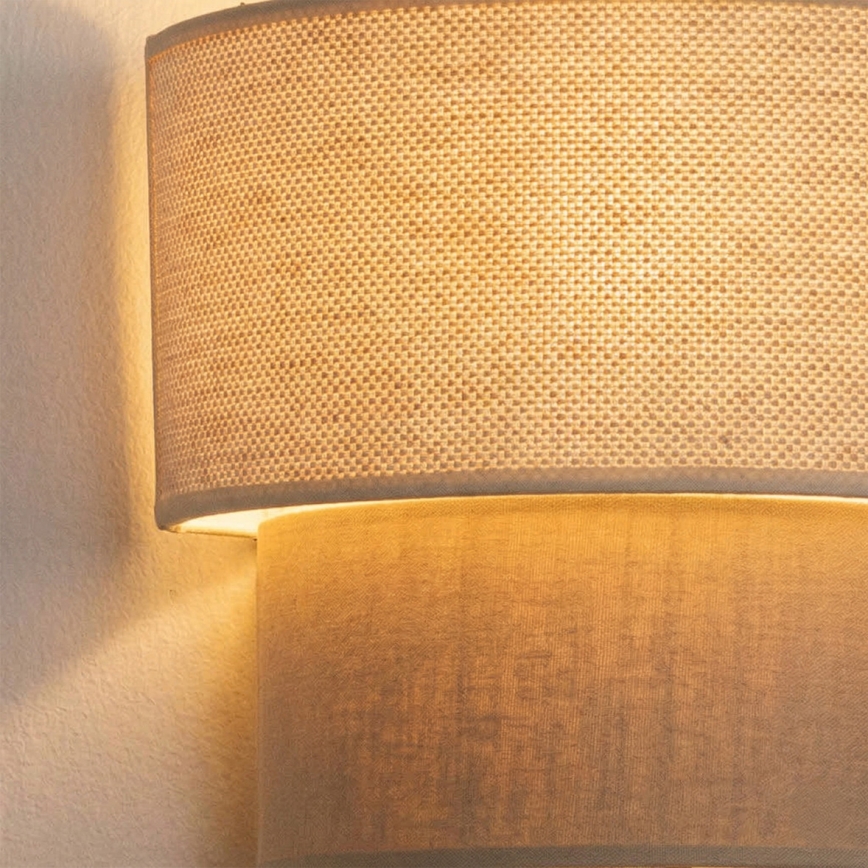 Brilagi - Applique murale LED BOHO ECO 1xE27/10W/230V crème