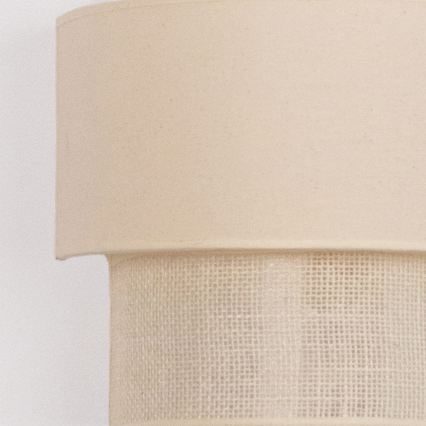 Brilagi - Applique murale LED BOHO ECO 1xE27/10W/230V crème
