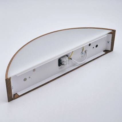 Brilagi - Applique murale LED CARVALHO 1xE27/60W/230V chêne cerise