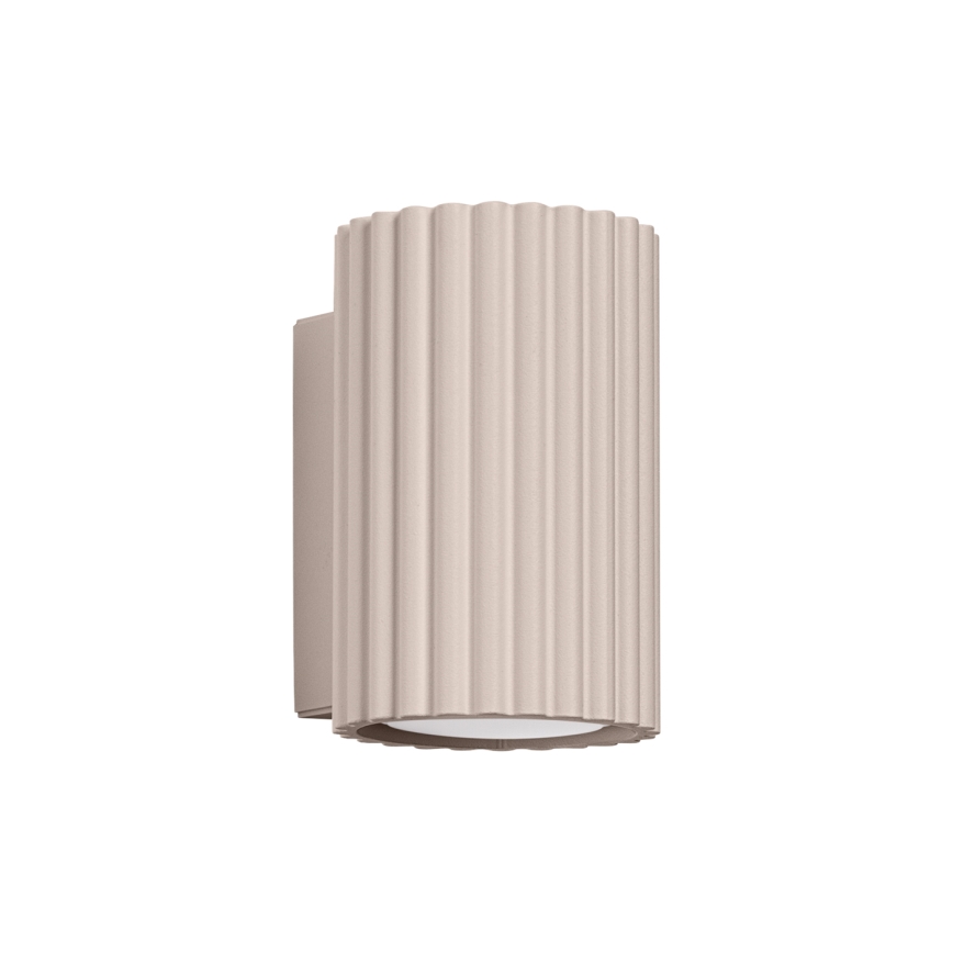 Brilagi - Applique murale LED CRESTO 1 x GU10 / 10 W / 230 V, 10 cm, taupe