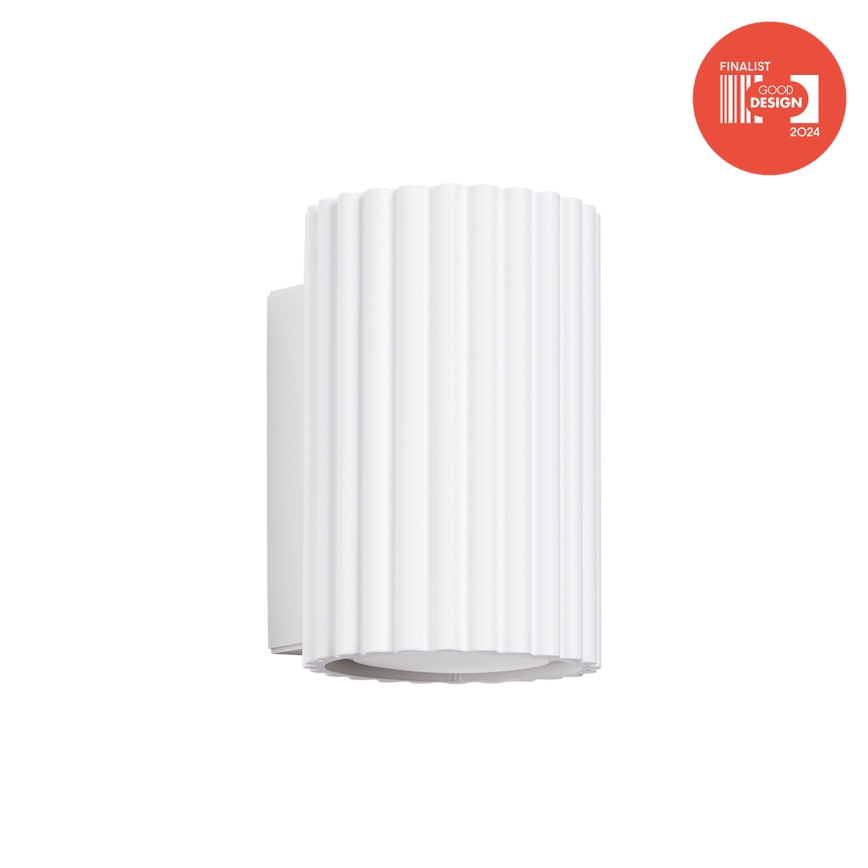 Brilagi - Applique murale LED CRESTO 1xGU10/10W/230V 10 cm blanche