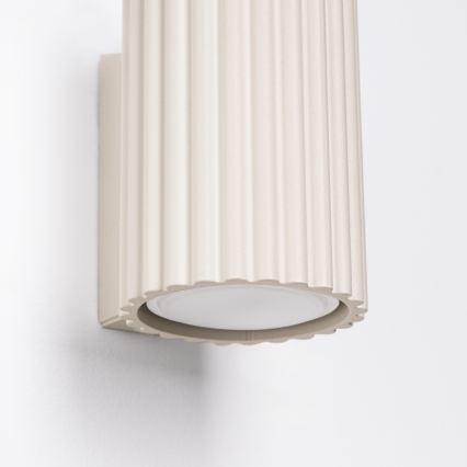 Brilagi - Applique murale LED CRESTO 1xGU10/10W/230V 10 cm crème