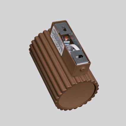 Brilagi - Applique murale LED CRESTO 1xGU10/10W/230V 10 cm marron