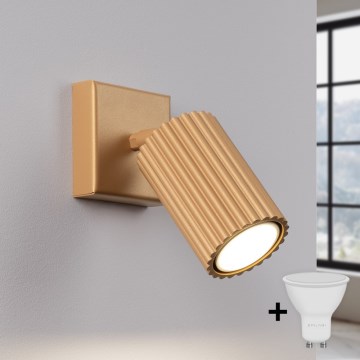 Brilagi - Applique murale LED CRESTO 1xGU10/10W/230V dorée