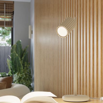 Brilagi - Applique murale LED CRESTO 2x GU10 / 10 W / 230 V 20 cm crème