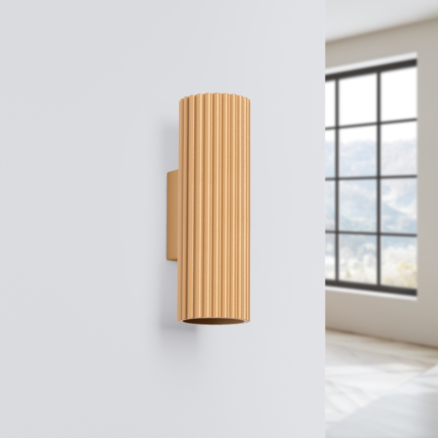 Brilagi - Applique murale LED CRESTO 2xGU10/10W/230V 20 cm dorée