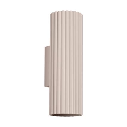Brilagi - Applique murale LED CRESTO 2xGU10/10W/230V 20 cm taupe