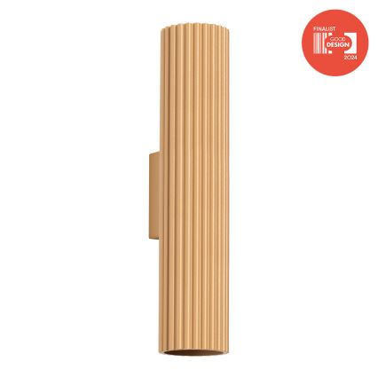 Brilagi - Applique murale LED CRESTO 2xGU10/10W/230V 30 cm dorée