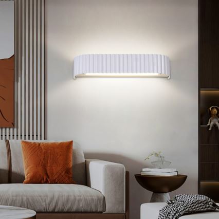 Brilagi - Applique murale LED dimmable FALCON MODERN LED/14W/230V 3000-6000K 40 cm blanche + télécommande