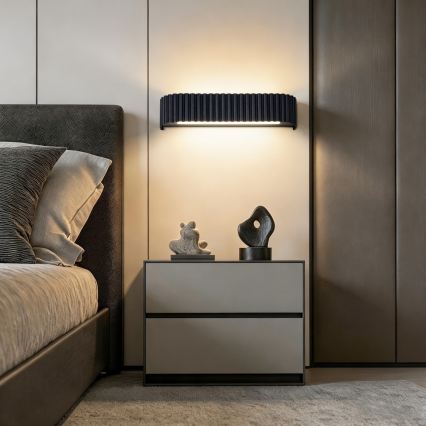 BRILAGI - Applique murale LED dimmable FALCON MODERN LED/14W/230V 3000-6000K 40 cm noire + télécommande