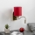 Brilagi - Applique murale LED flexible NUBILA 1xE27/25W/230V+LED/3W laiton/Pompéien rouge