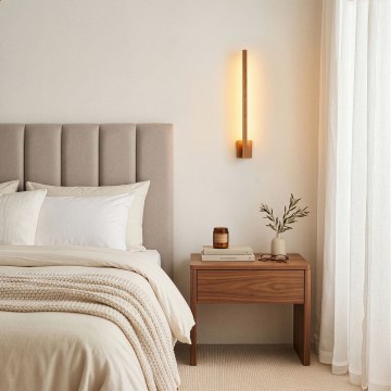 BRILAGI - Applique murale LED GARDALINE LED/90W/230V 100 cm chêne